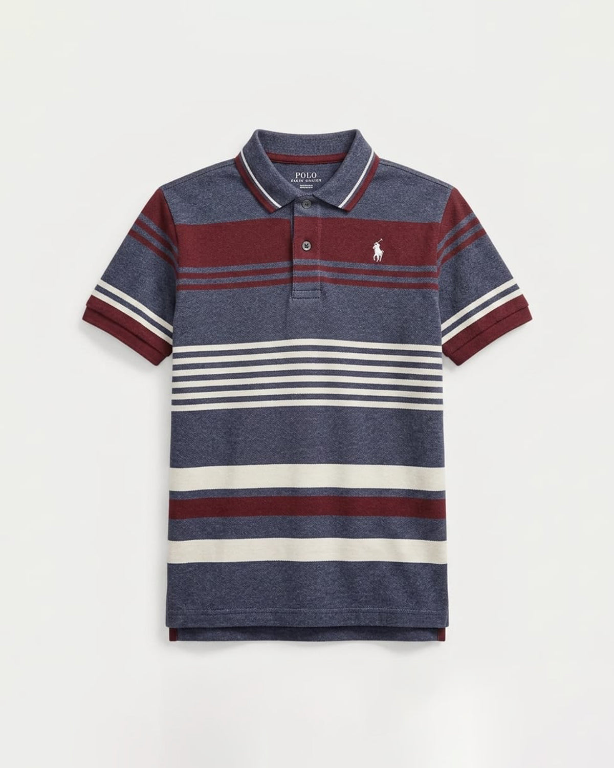 Boys Polo Strips T-Shirt TS-0006