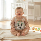 Infant Rabbit Fleece Suit – IS-0219