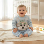 Infant Rabbit Fleece Suit – IS-0219