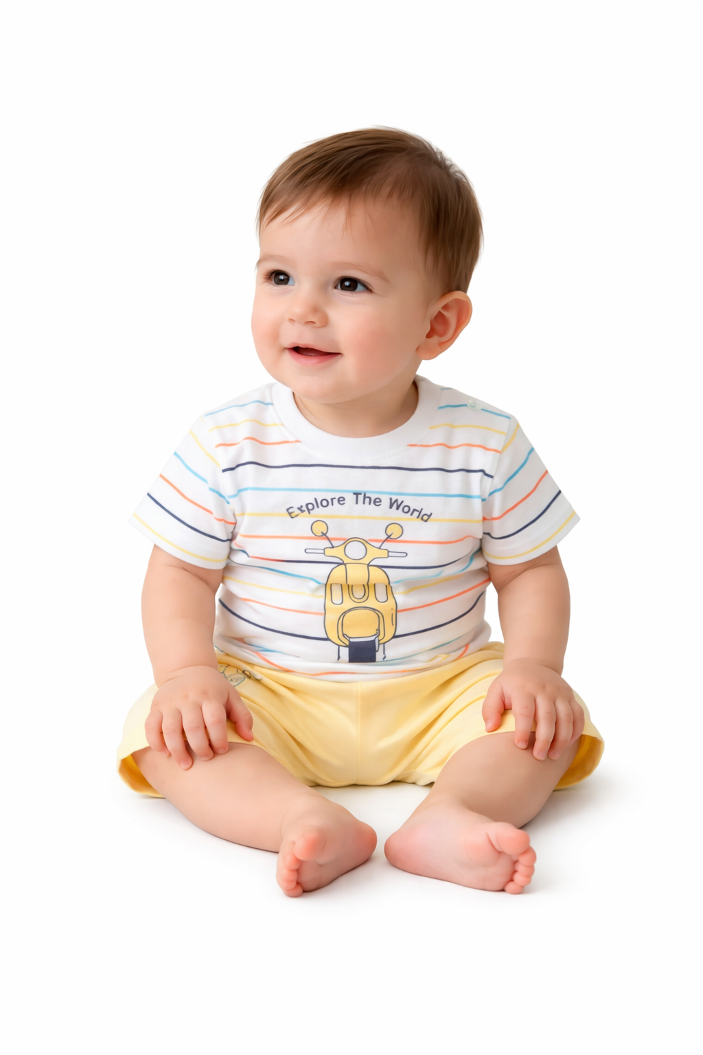 Infant Vespa Design Suit – Fancy 2-Piece Set (IS-0049)