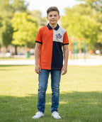 Boys 23 State Collar T-Shirt – PK Fabric – TS-0002