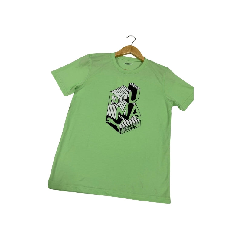 Puma Boys Round Neck Premium T-Shirt – TS-0014