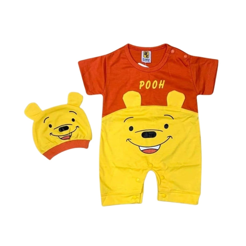 Infants Romper Suit with Cap – IS-0034