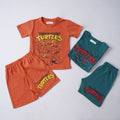 Toddlers Fancy Suit – Ninja T-Shirt with Shorts – TD-0058