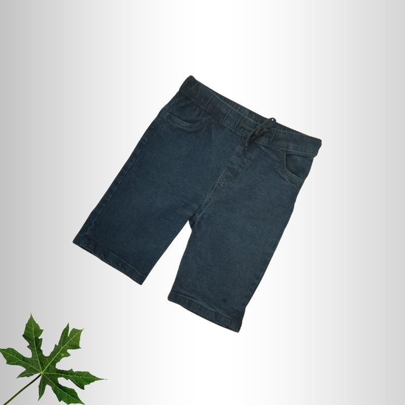 Kids Plain Soft Denim Shorts – KS-0005
