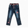 Girls Embroidered Design Jeans – JN-0129