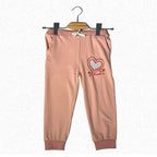 Girls Terry Trousers Heart Design – GT-0120