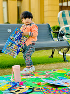 Toddlers Hoodie Buff Suit - TD-0221