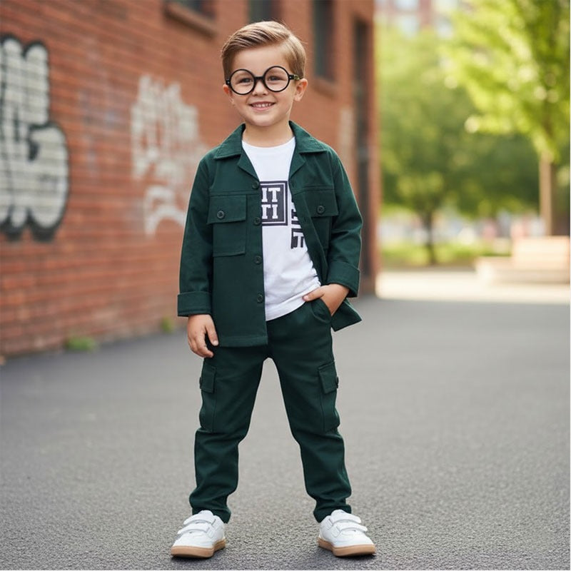 Toddlers 3pcs Suits TD-0223