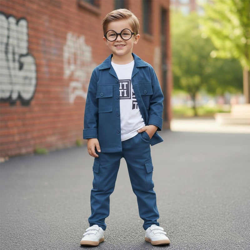 Toddlers 3pcs Suits - TD-0223