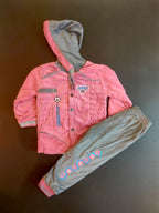 Toddlers Football Buff Hoodie Suit - TD-0287