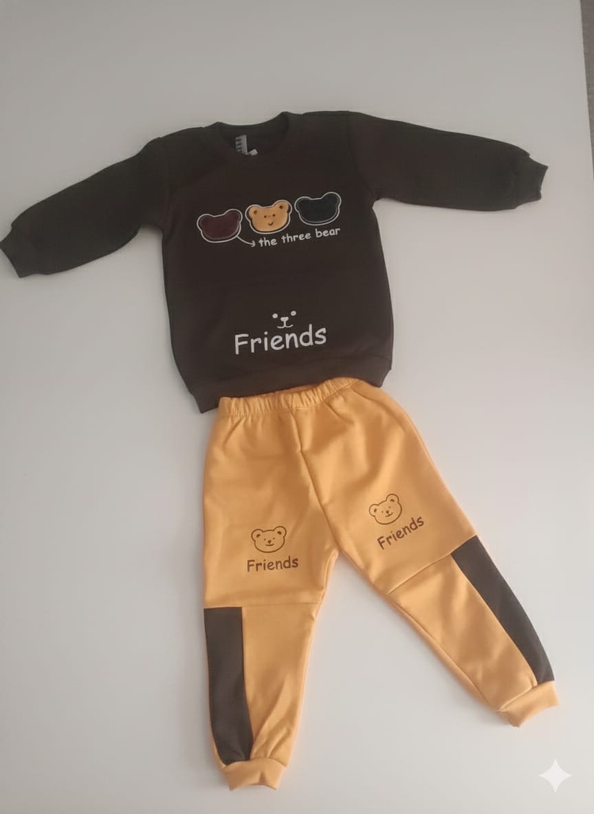 Toddler Bear Fleece Suits – TD-0306