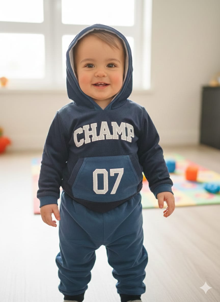 Toddlers Hoody Suits TD-0308