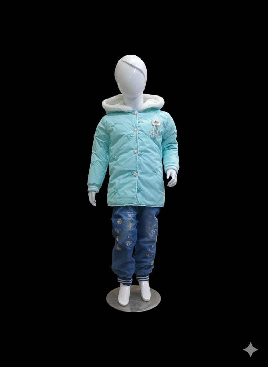 Girls Hoodies Puff Suits GW-0302