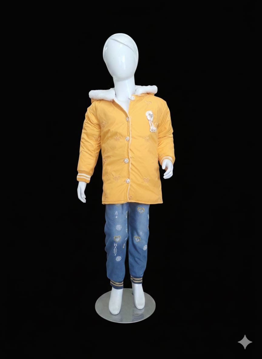 Girls Hoodies Puff Suits GW-0302