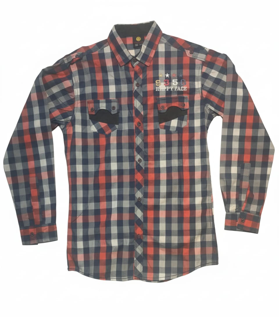 Boys Check Shirt ST-0321