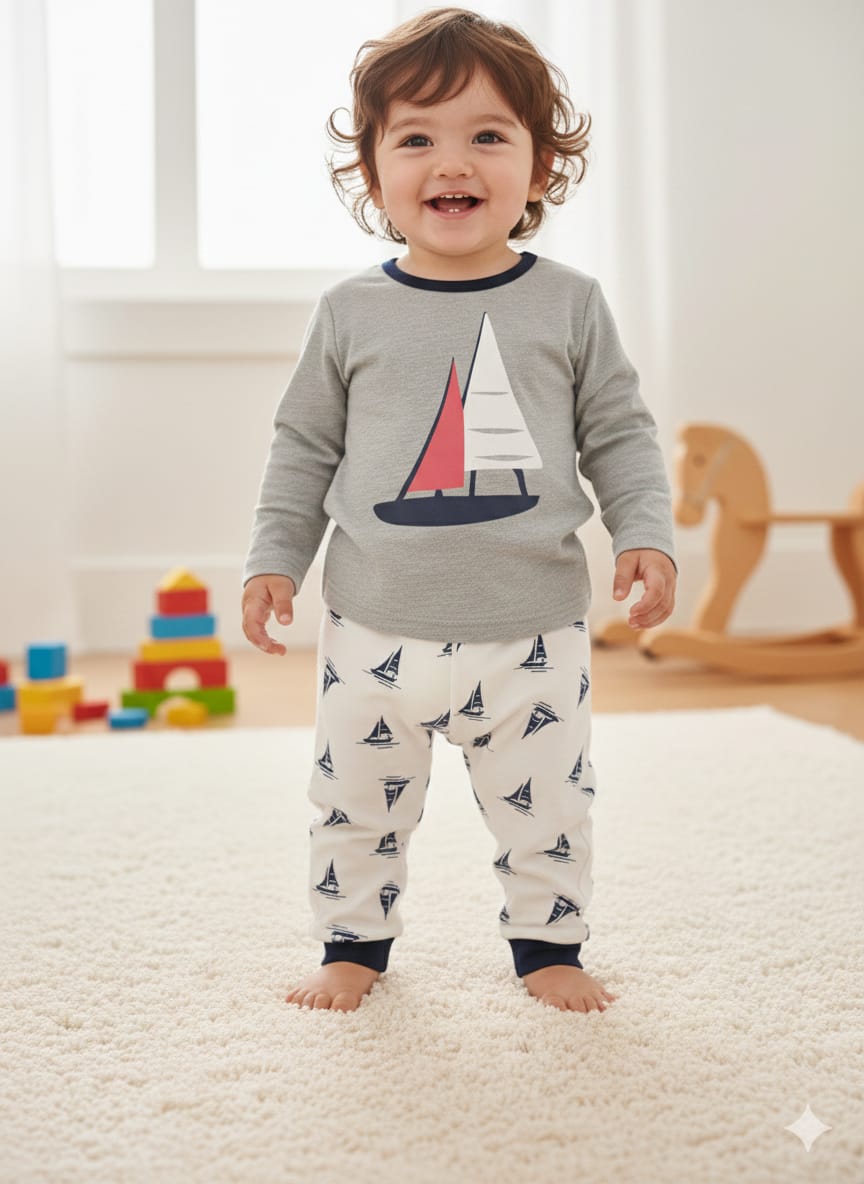 Toddlers Boat Suit TD-0339