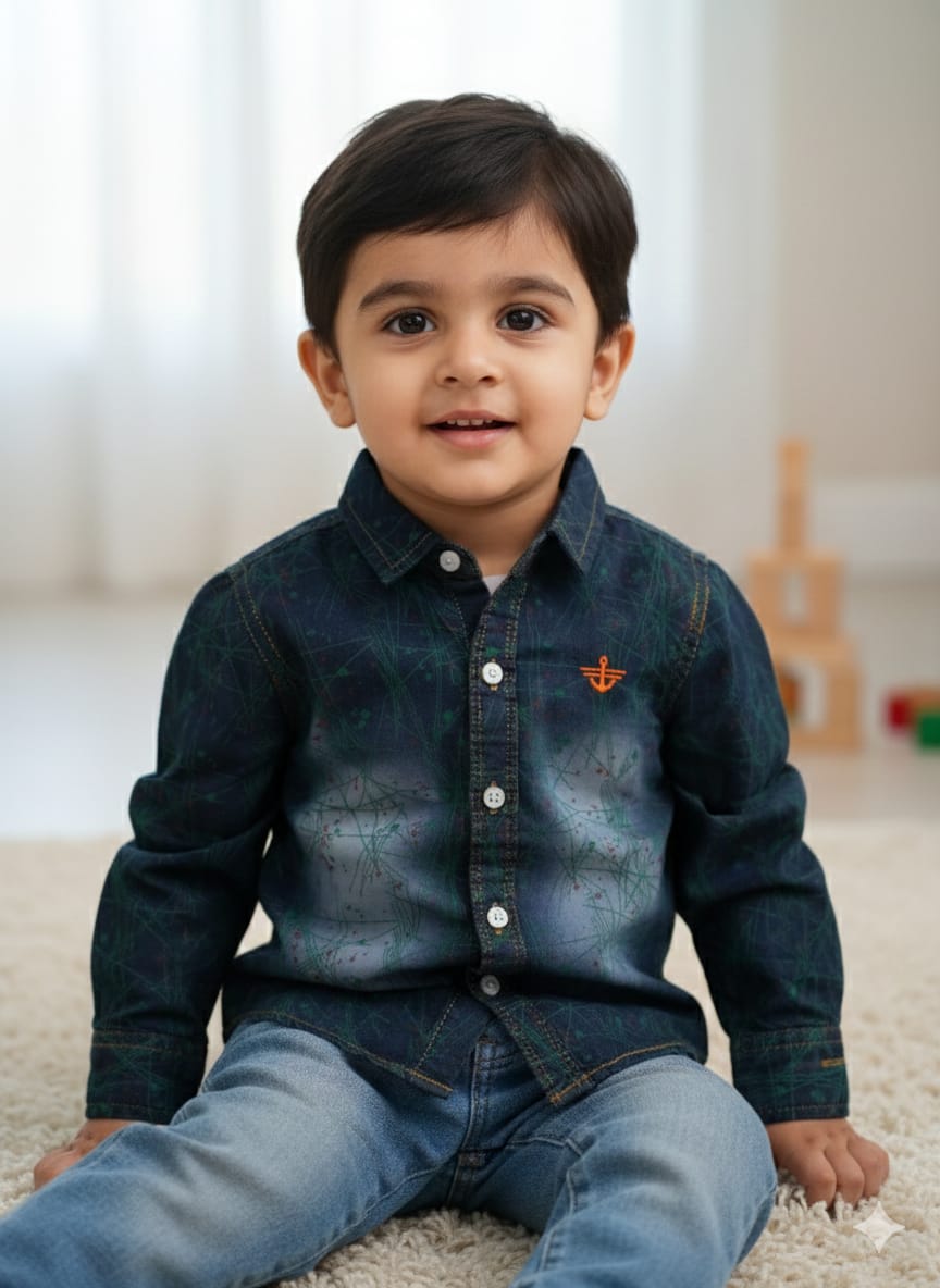 Toddlers Cotton Shirt ST-0252