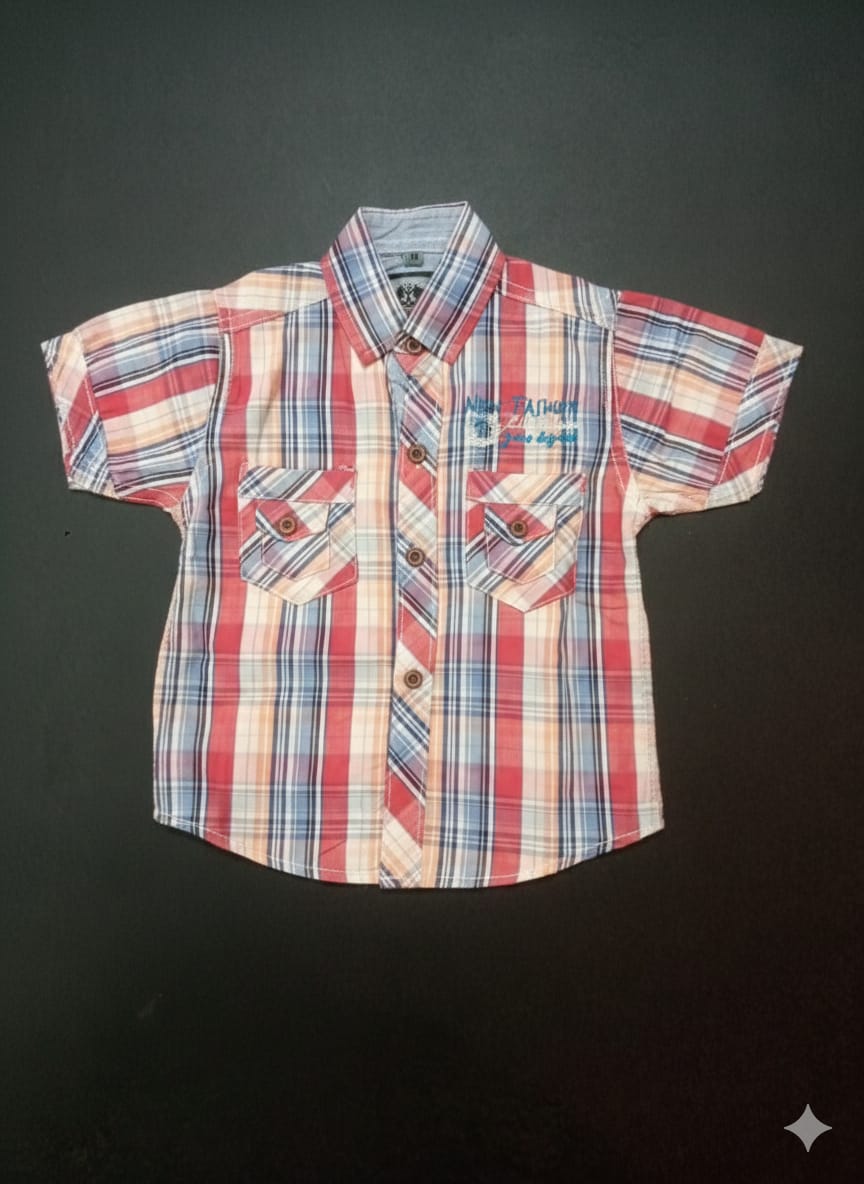 Boys Check Shirt ST-0251