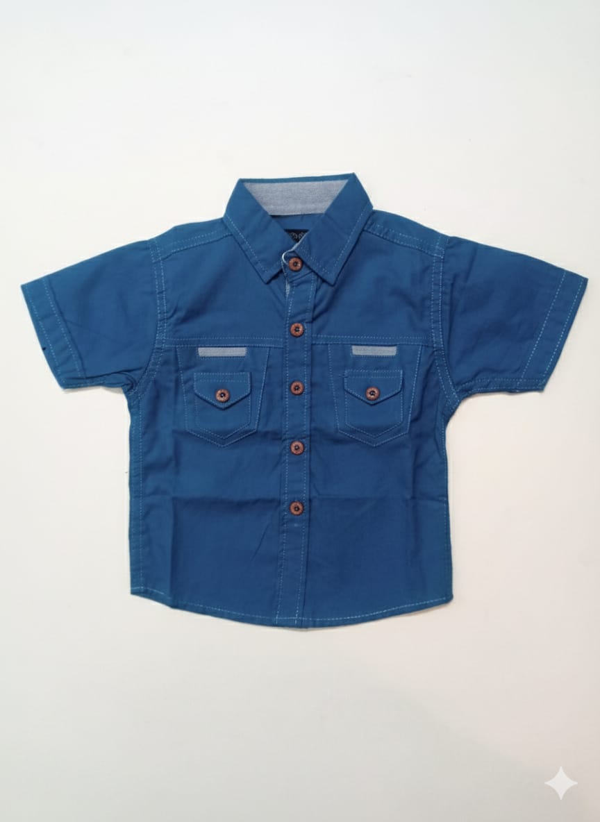 Boys Blue Shirt ST-0258