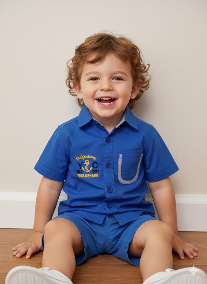 Boys Cotton Shirt ST-0261