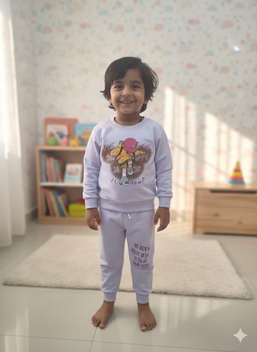 Girls Wear T-Shirt & Trouser Set – TD-0117