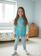 Girls Sweatshirts Bear Design – TS-0007