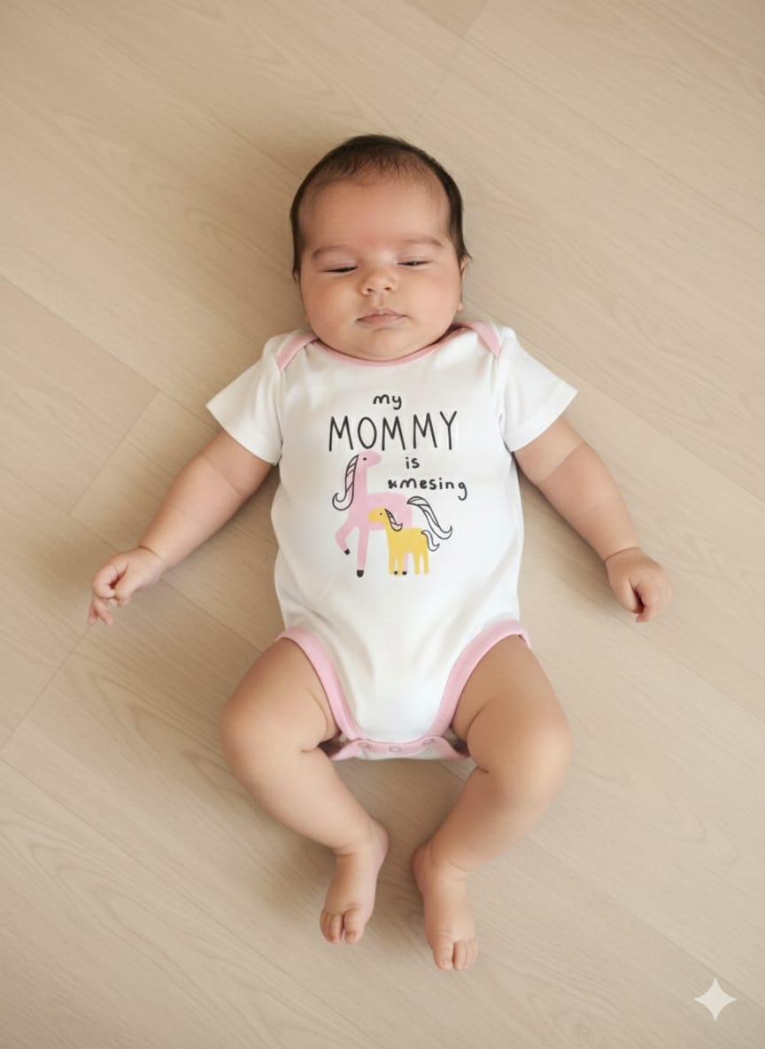 Infants Romper – Soft Jersey – IR-0043