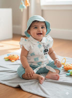 Girls Fancy Suit with Cap – GW-0038