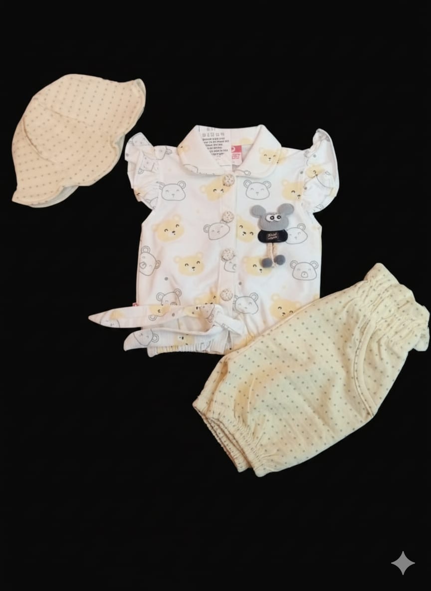 Girls Fancy Suit with Cap – GW-0038