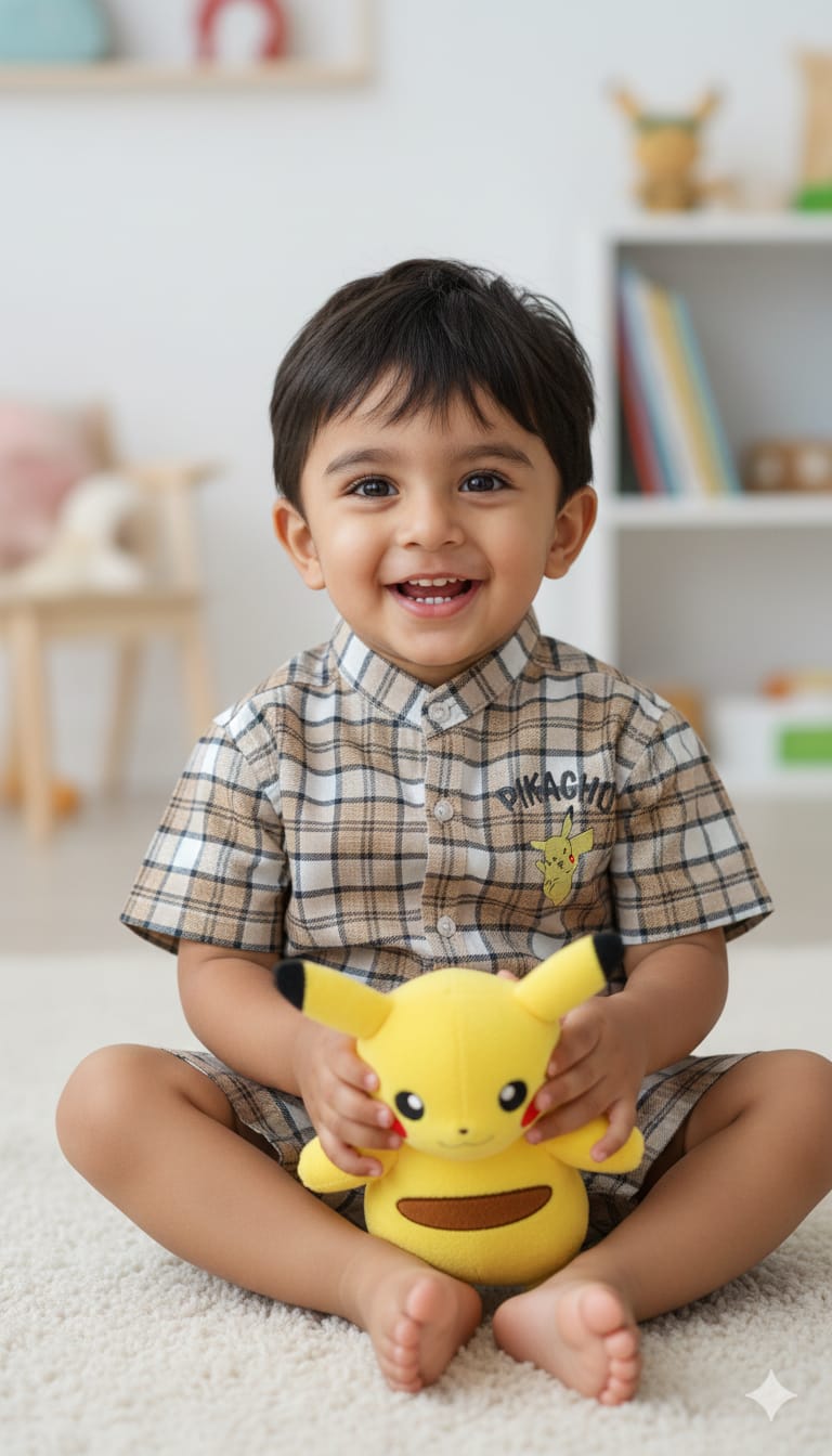 Boys Pikachu Shirts ST-0073