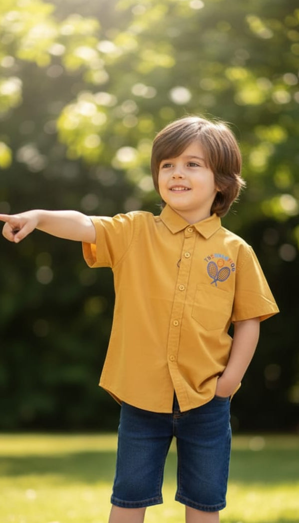 Boys Badminton Shirts ST-0071