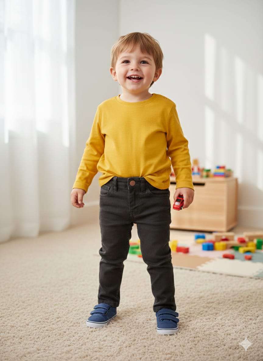 Kids Cotton Pants JN-0301