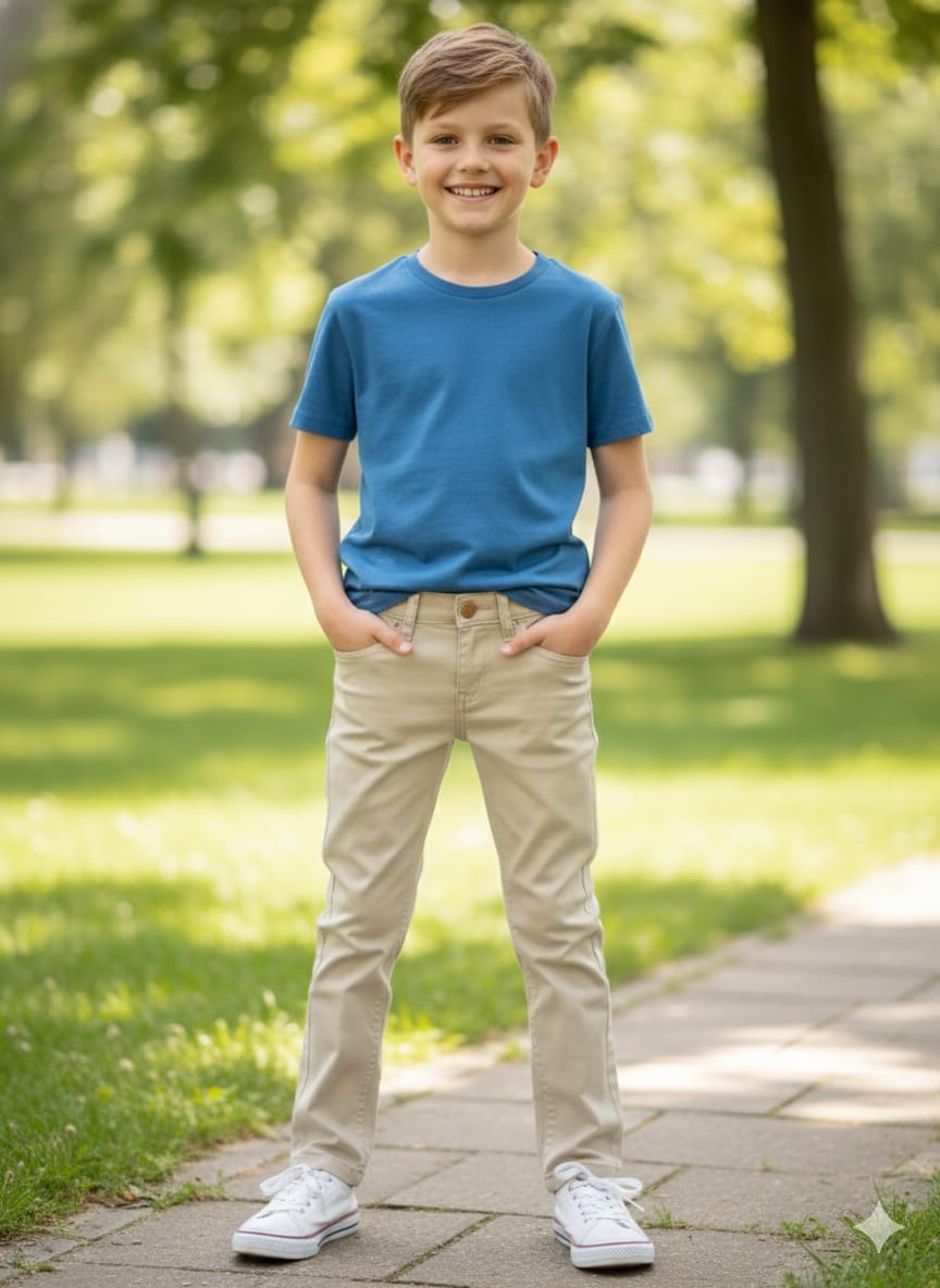 Kids Cotton Pants JN-0301