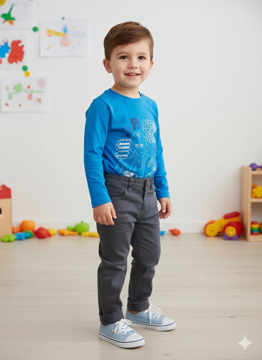 Kids Cotton Pants JN-0301