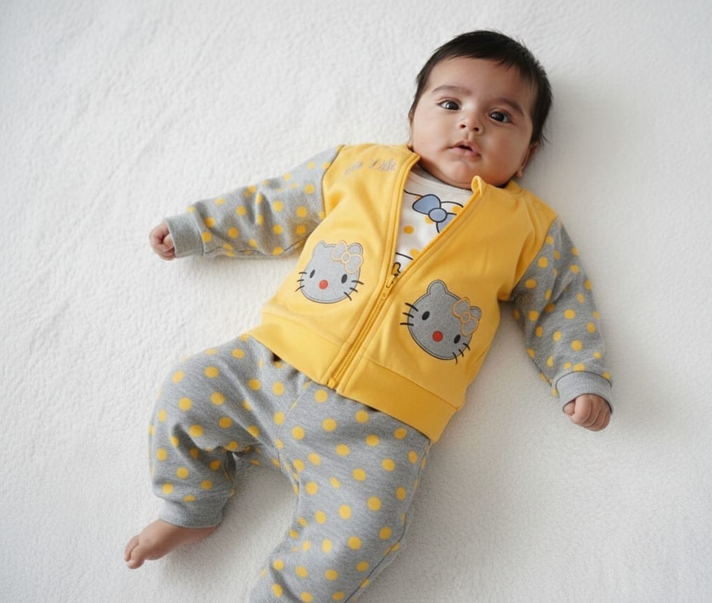 Infant Cat 3pcs Suit IS-0326