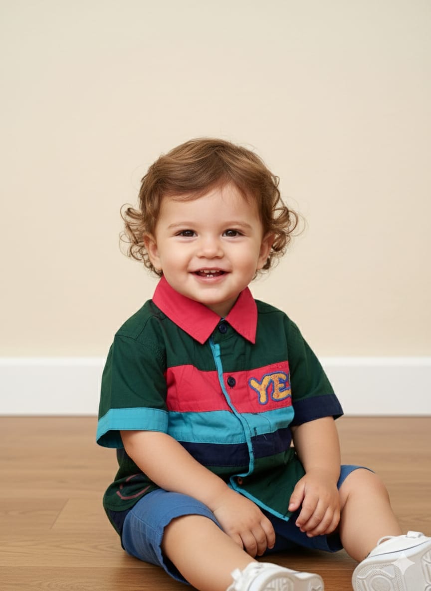 Boys Cotton Shirt ST-0254