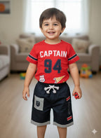 Toddlers Captain Suit TD-0184