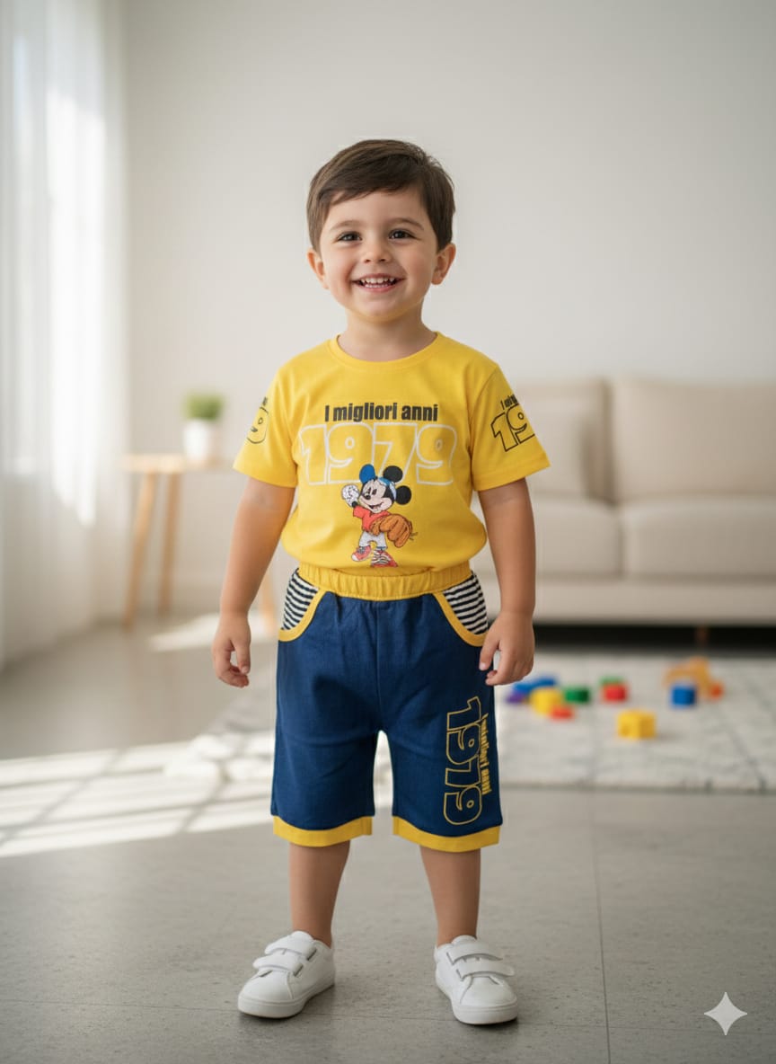 Toddlers Mickey Mouse Suits TD-0345