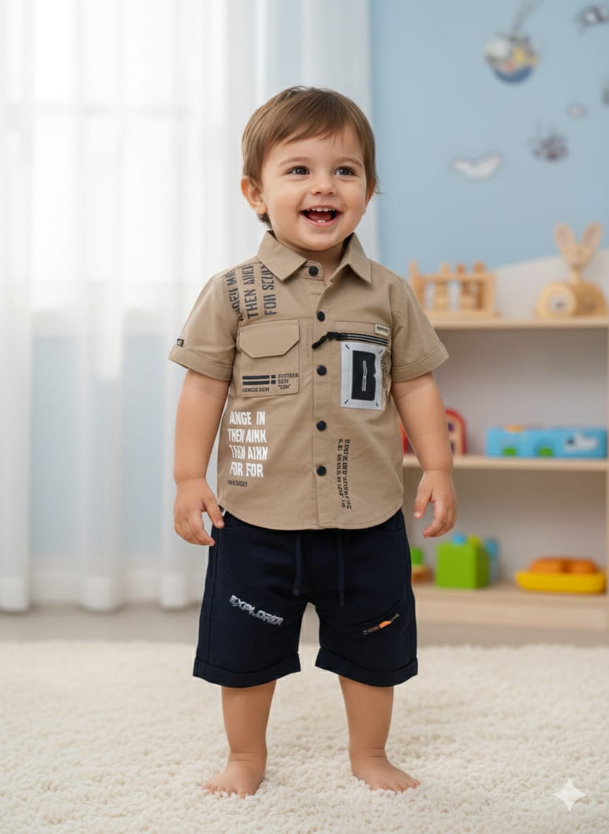 Toddlers Shirt Suits TD-0347