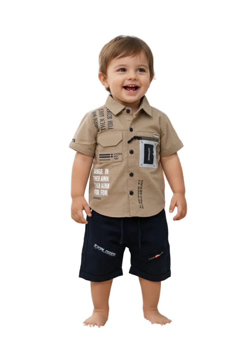 Toddlers Shirt Suits TD-0347