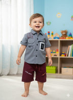 Toddlers Shirt Suits TD-0347
