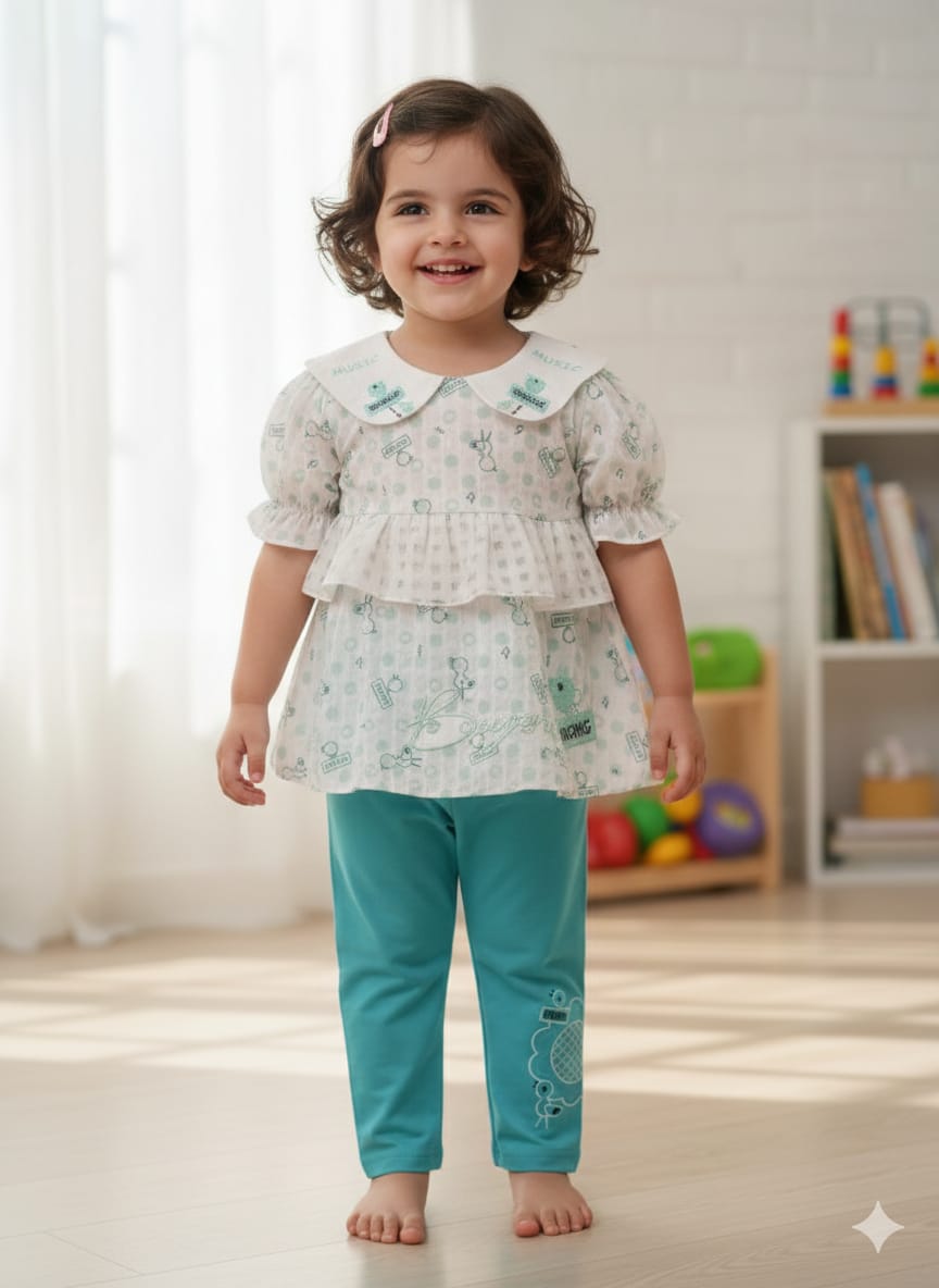 Toddlers Girls  Frock Suits TD-0188