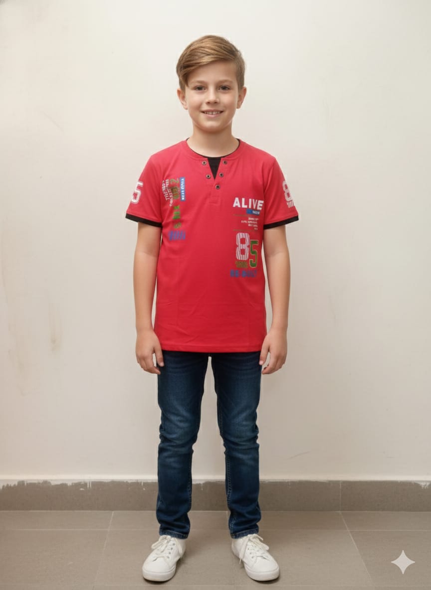 Boys T-Shirts – Soft Jersey (TS-0106)