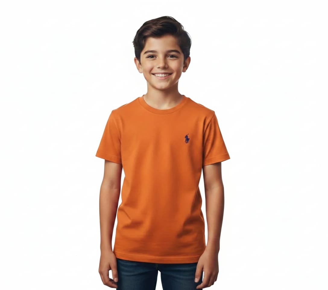Boys Polo Round T-Shirt TS-0012