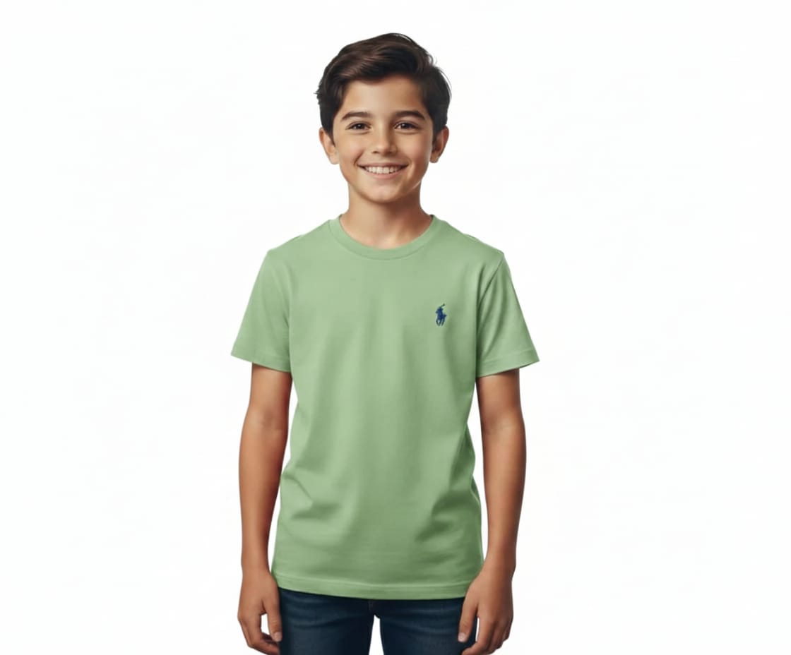 Boys Polo Round T-Shirt TS-0012