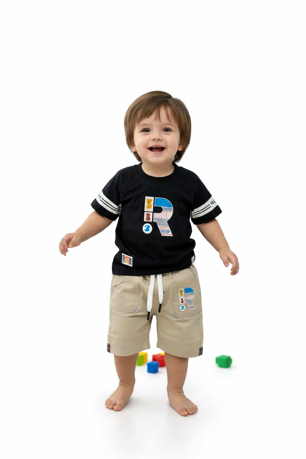 Toddlers Premium T-Shirt & Shorts Set – TD-0082